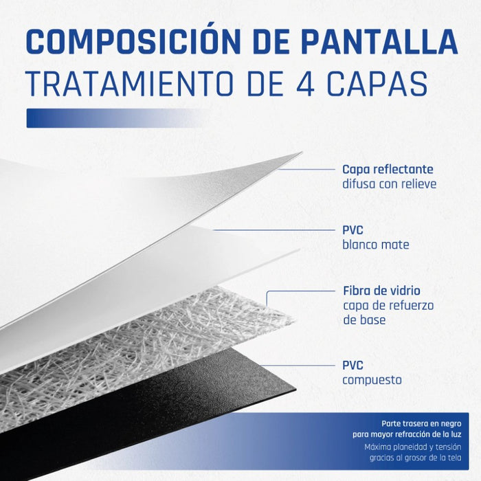 EAN 8435364319673 - iggual PSIMS159 pantalla de proyección 182,9 cm (72") imagen 9