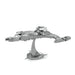 EAN 0032309012835 - Metal Earth Klingon Vorcha Maqueta de transbordador Kit de montaje imagen 3