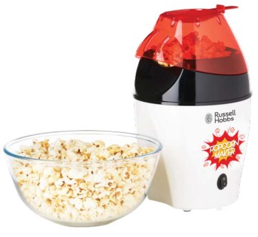 EAN 4008496938476 - Russell Hobbs Fiesta palomitas de maiz poppers Negro, Rojo, Blanco 1200 W imagen 1
