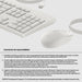 EAN 198701753810 - HP 225 Wired Mouse and Keyboard Combo G2 Cashmere White teclado Ratón incluido Oficina USB Blanco imagen 4