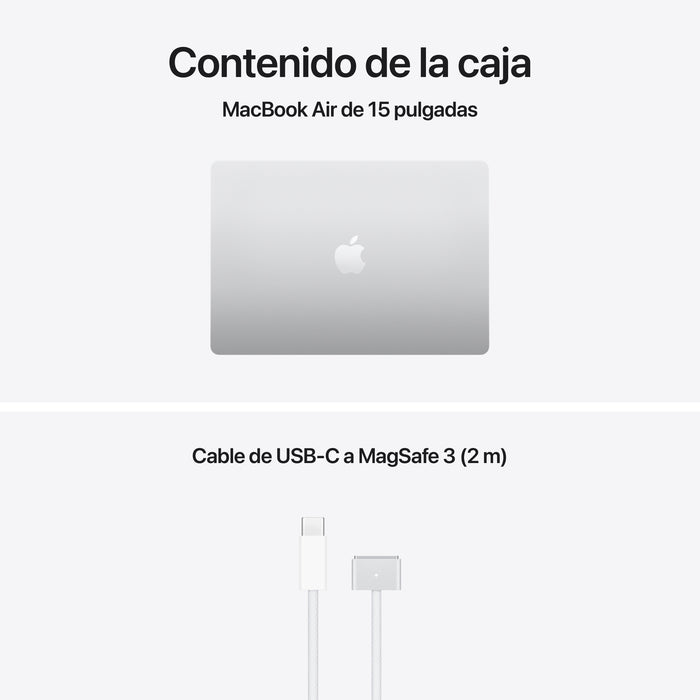 EAN 195950695380 - Apple MacBook Air Apple M Portátil 38,9 cm (15.3") Wi-Fi 7 (802.11be) macOS Tahoe imagen 9
