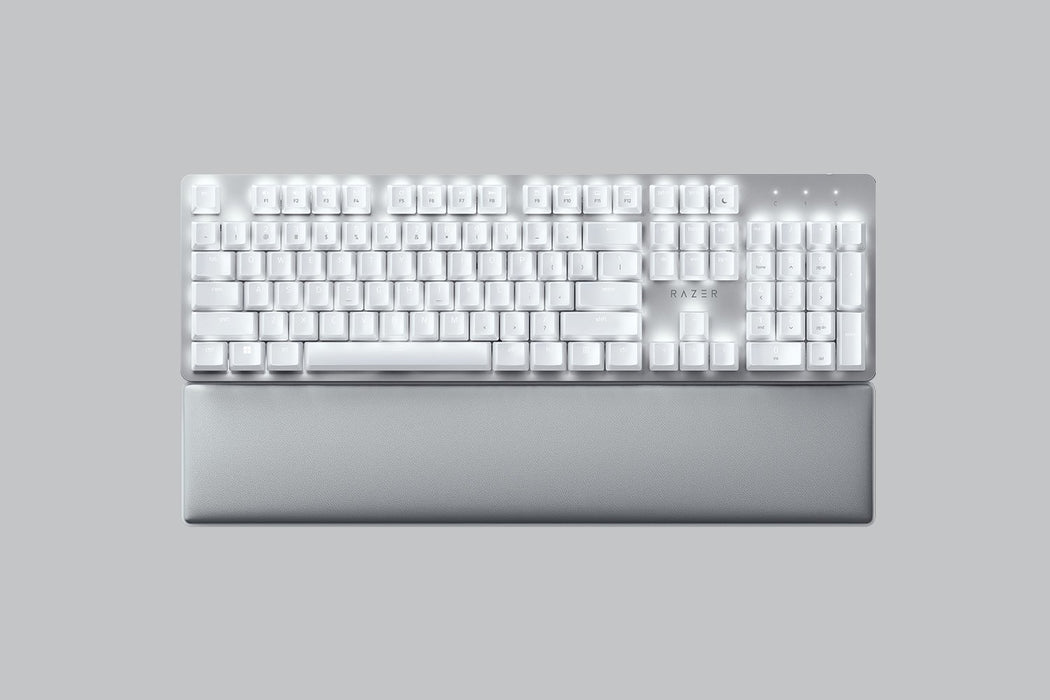 EAN 8886419347835 - Razer Pro Type Ultra teclado Oficina USB + RF Wireless + Bluetooth QWERTY Inglés de EE. UU. Plata, Blanco imagen 1