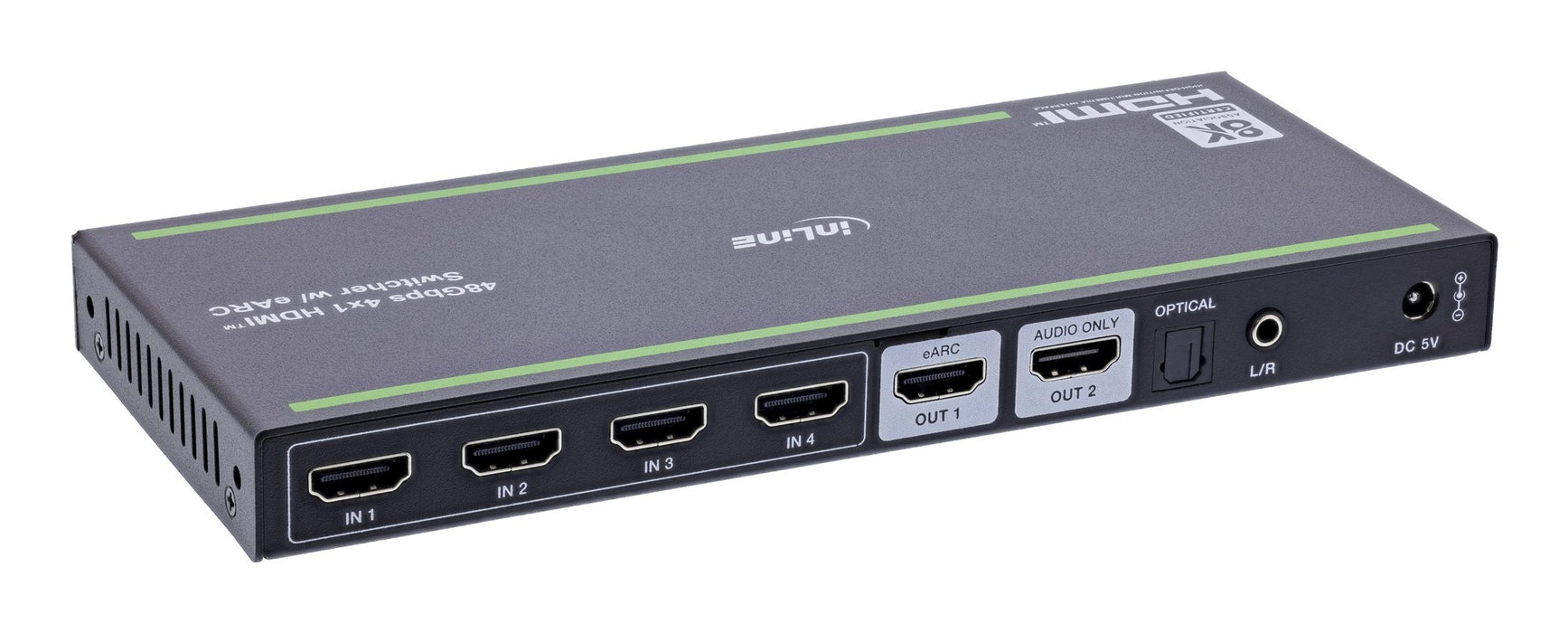 EAN 4043718344246 - InLine 57885A interruptor de video HDMI imagen 2