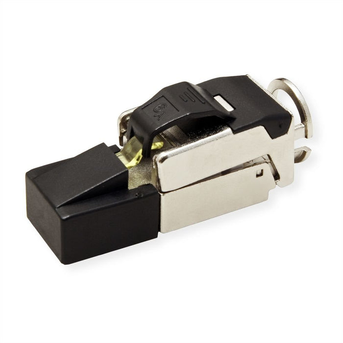 EAN 7630049614659 - ROLINE 21.17.0323 conector RJ45 Negro, Metálico imagen 2