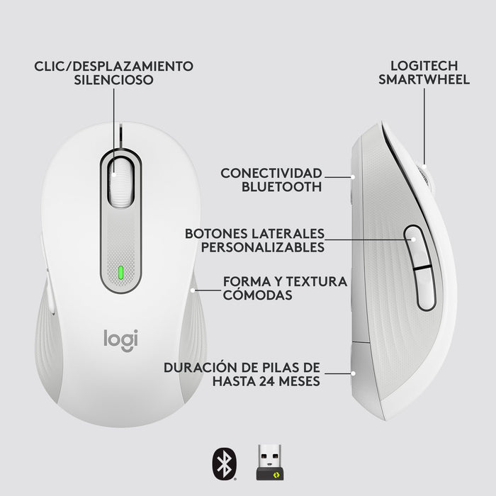EAN 5099206097261 - Logitech Signature M650 for Business ratón Oficina mano derecha Óptico 4000 DPI imagen 12