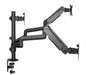 EAN 8716309127646 - Gembird MA-DA3-01 soporte para monitor 68,6 cm (27") Escritorio Negro imagen 4