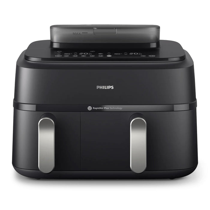 EAN 8720389047459 - Philips 5000 series NA551/00 freidora Doble 9 L Independiente 2750 W Freidora de aire caliente Negro, Pla imagen 8