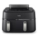 EAN 8720389047459 - Philips 5000 series NA551/00 freidora Doble 9 L Independiente 2750 W Freidora de aire caliente Negro, Pla imagen 8