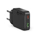 EAN 8018417521195 - SBS TETRGANUSBTC45SLIM cargador de dispositivo móvil Universal Negro Corriente alterna Carga rápida Inter imagen 1