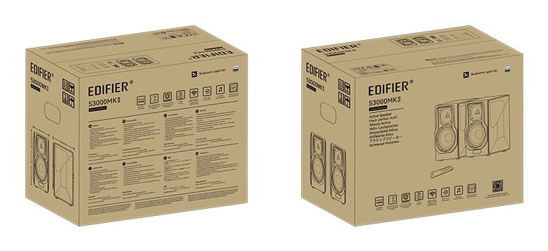 EAN 6923520269518 - Edifier S3000MKII Negro, Marrón Inalámbrico y alámbrico 256 W imagen 7