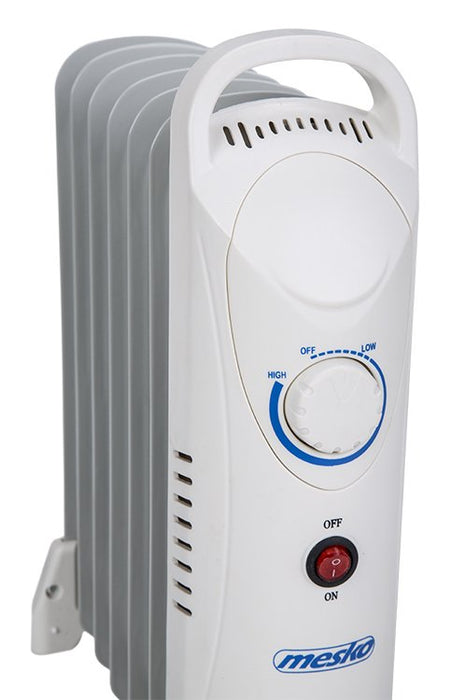EAN 5908256834262 - Mesko Home MS7804 Interior Blanco 700 W Radiador de aceite eléctrico imagen 4