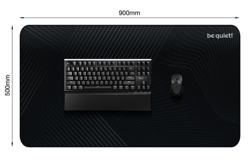 EAN 4260052194386 - be quiet! Mousepad XL Alfombrilla de ratón para juegos Negro imagen 2