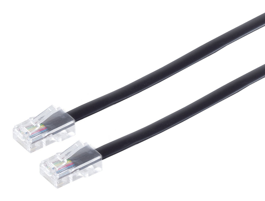 EAN 4017538006783 - S/CONN maximum connectivity 70095-8/8 cable telefónico 15 m Negro, Transparente imagen 1