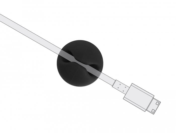 EAN 4043619183432 - DeLOCK 18343 organizador de cables Escritorio/pared Soporte para cables 10 pieza(s) imagen 2