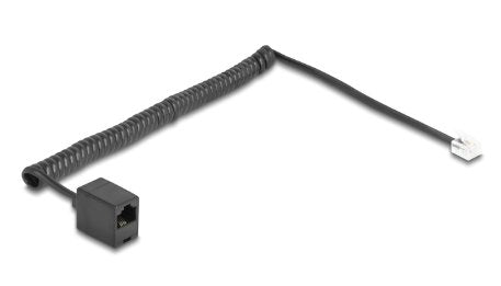 EAN 4043619887217 - DeLOCK 88721 cable telefónico 2 m Negro imagen 2