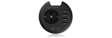 EAN 4250078169727 - ICY BOX IB-HUB1430 toma de corriente Negro imagen 3