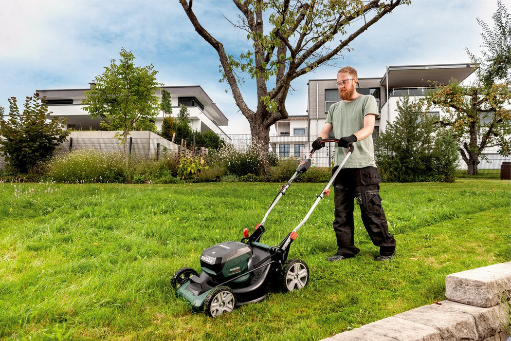 EAN 4061792176690 - Metabo RM 36-18 LTX BL 46 Cortacésped manual Batería Verde imagen 2