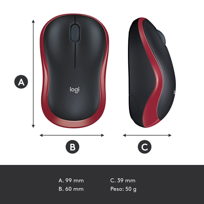 EAN 5099206028869 - Logitech 910-002240 ratón Oficina Ambidextro RF inalámbrico Óptico 1000 DPI imagen 21