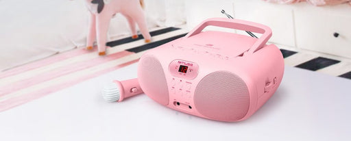 EAN 3700460207618 - Muse MD-203 KP sistema estéreo portátil Analógica FM Rosa imagen 2