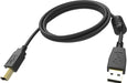 EAN 4911617000009 - Vision TC 3MUSB/BL cable USB USB 2.0 3 m USB A USB B Negro imagen 1