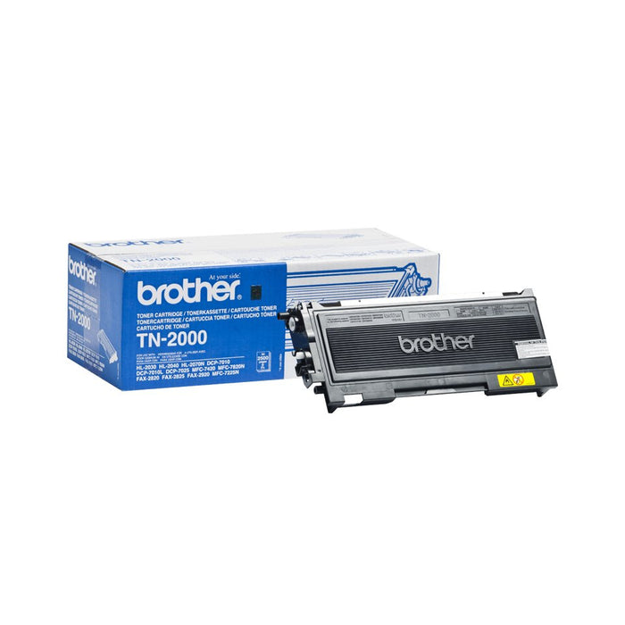 EAN 4977766630726 - Brother TN-2000 cartucho de tóner 1 pieza(s) Original Negro imagen 1