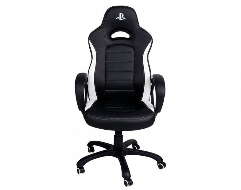 EAN 3499550382747 - NACON CH-350ESS Silla para videojuegos universal Asiento acolchado Negro, Blanco imagen 3