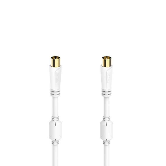 EAN 4047443433879 - Hama 00205245 cable coaxial 0,75 m Blanco imagen 1
