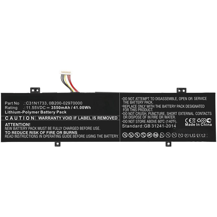 EAN 5704174628132 - CoreParts MBXAS-BA0267 refacción para laptop Batería imagen 1
