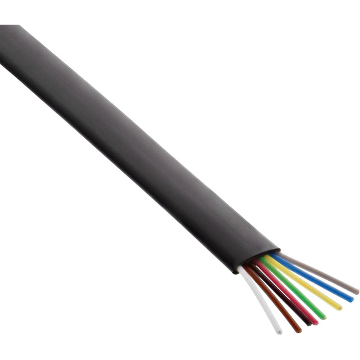EAN 4043718013005 - InLine 68818 cable telefónico 100 m Negro imagen 1