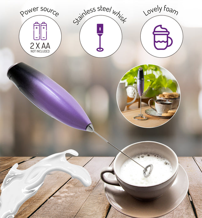EAN 5903887806053 - Adler AD 4499 espumador o calentador de leche Handheld electric milk frother Negro, Violeta imagen 5