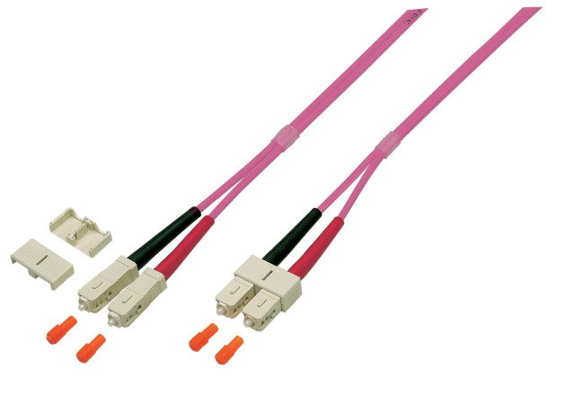 EAN 4049759022396 - EFB Elektronik O0318.0,5 Cable de fibra óptica e InfiniBand 0,5 m SC Violeta imagen 1