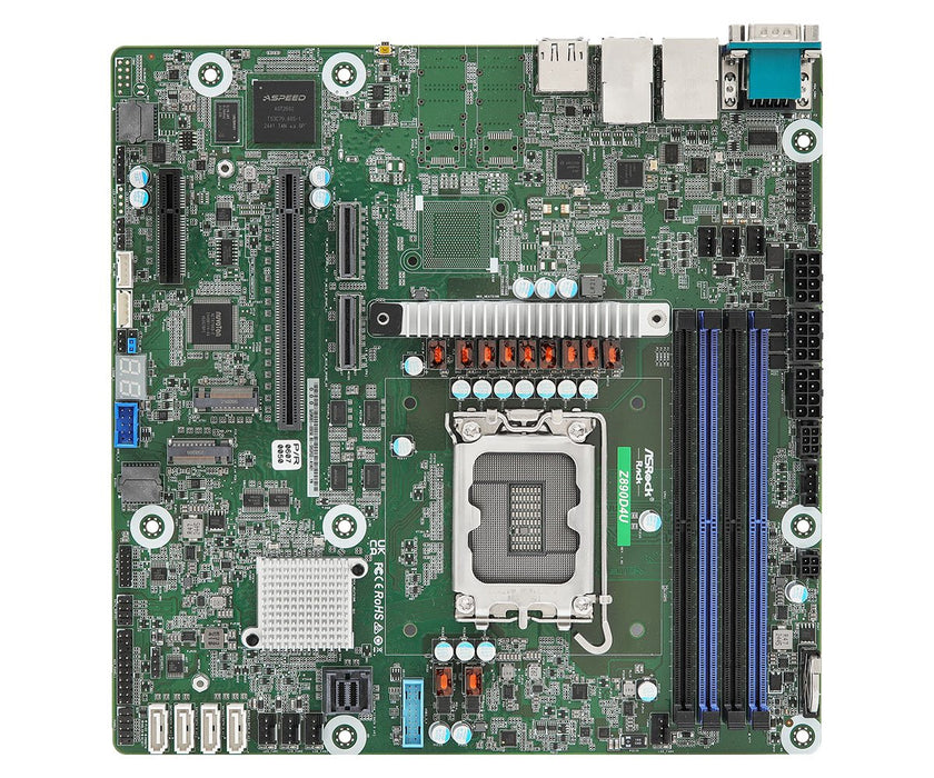 EAN 4711430525020 - Asrock Z890D4U placa base Intel Z890 LGA 1851 (Socket V1) micro ATX imagen 1
