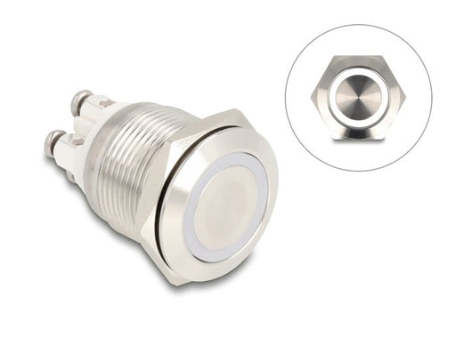 EAN 4043619209774 - DeLOCK 20977 botonera Plata imagen 1
