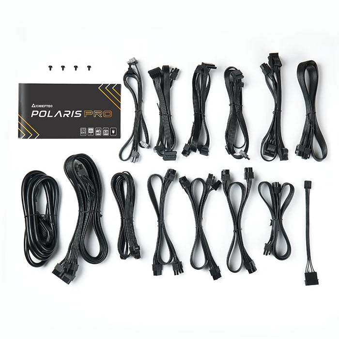 EAN 0753263078162 - Chieftec Polaris PRO 1300W unidad de fuente de alimentación 20+4 pin ATX ATX Negro imagen 7