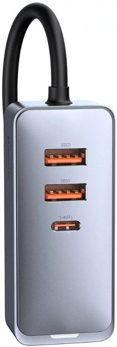 EAN 6953156206687 - Baseus CCBTB0G cargador de dispositivo móvil Universal Gris Encendedor de cigarrillos Auto imagen 6