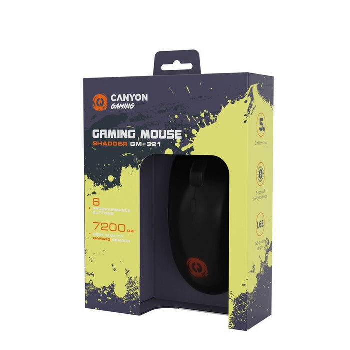EAN 5291485009908 - Canyon Shadder GM-321, Optical gaming pel?, Instant 725F, ABS material, huanuo 5 million cycle switch, 1. imagen 6