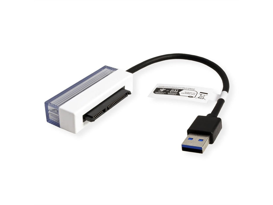 EAN 7630049629202 - VALUE 12.99.1062 cambiador de género para cable USB A SATA Negro imagen 3