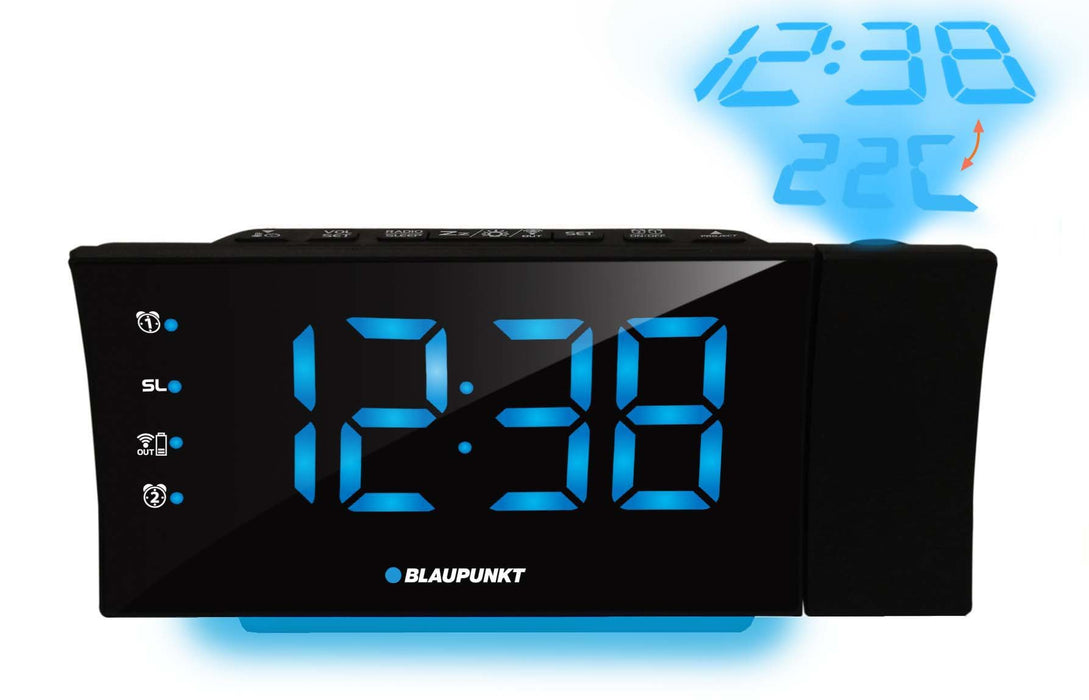 EAN 5901750503221 - Blaupunkt CRP81USB despertador Reloj despertador digital Negro imagen 3
