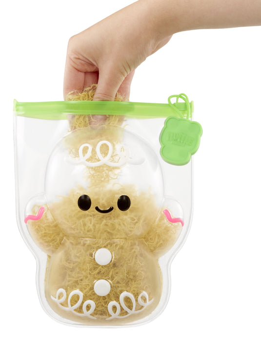 EAN 0035051514466 - MGA Entertainment Fluffie Stuffiez Small Plush - Holiday Gingerbread imagen 4