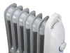 EAN 5908256834262 - Mesko Home MS7804 Interior Blanco 700 W Radiador de aceite eléctrico imagen 6
