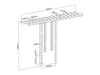 EAN 7630049623590 - ROLINE 17.03.0034 accesorio para soporte de televisor imagen 2