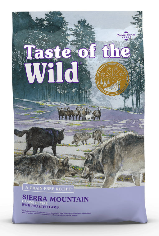 EAN 0074198614295 - Taste of the Wild Sierra Mountain 12,2 kg Universal Cordero, Lenteja imagen 1
