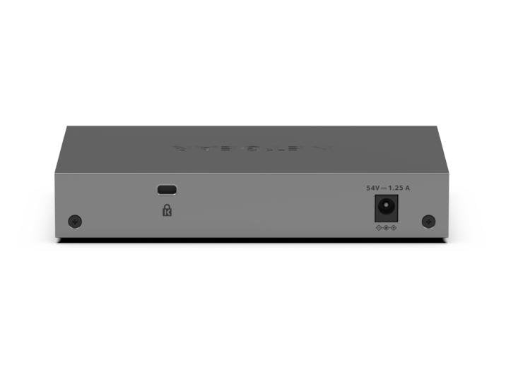 EAN 0606449174670 - NETGEAR GS105EP No administrado Gigabit Ethernet (10/100/1000) Energía sobre Ethernet (PoE) Gris imagen 5
