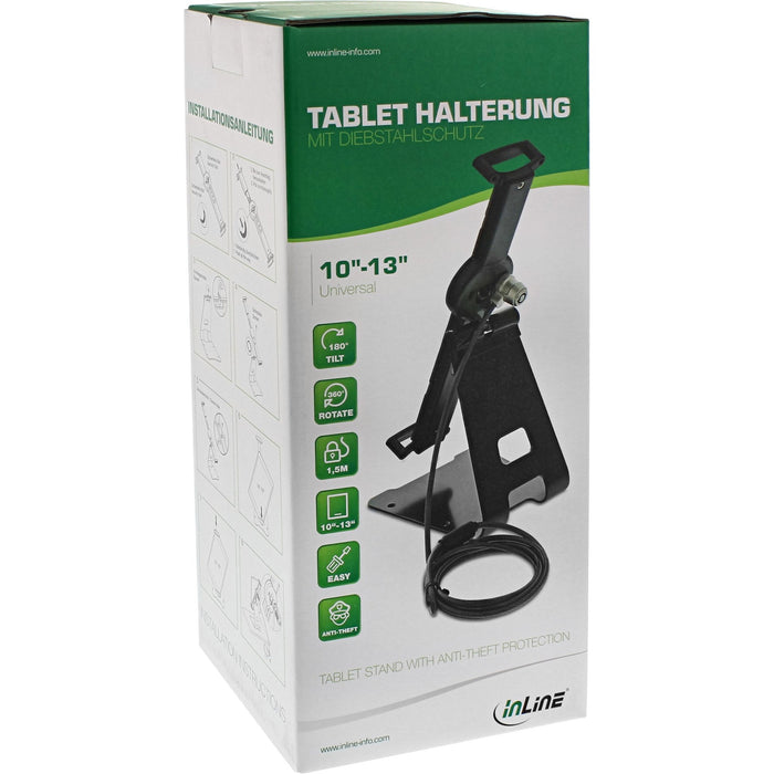 EAN 4043718236565 - InLine 55727S soporte Tablet/UMPC Negro imagen 7