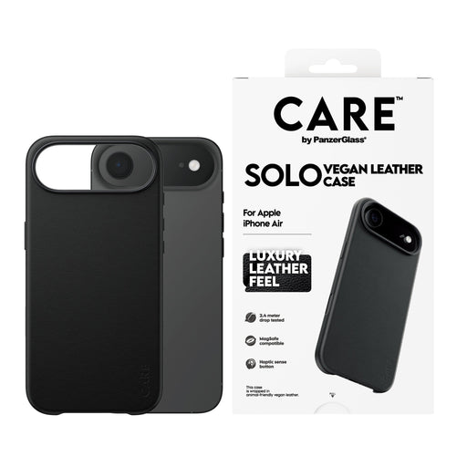 EAN 5715685037740 - PanzerGlass CARE™ by ® Solo Case Black iPhone Air funda para teléfono móvil Negro imagen 2
