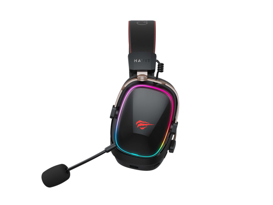 EAN 6939119065584 - Havit 6939119065584 auricular y casco Auriculares Inalámbrico y alámbrico Diadema Juego Negro, Rojo imagen 3