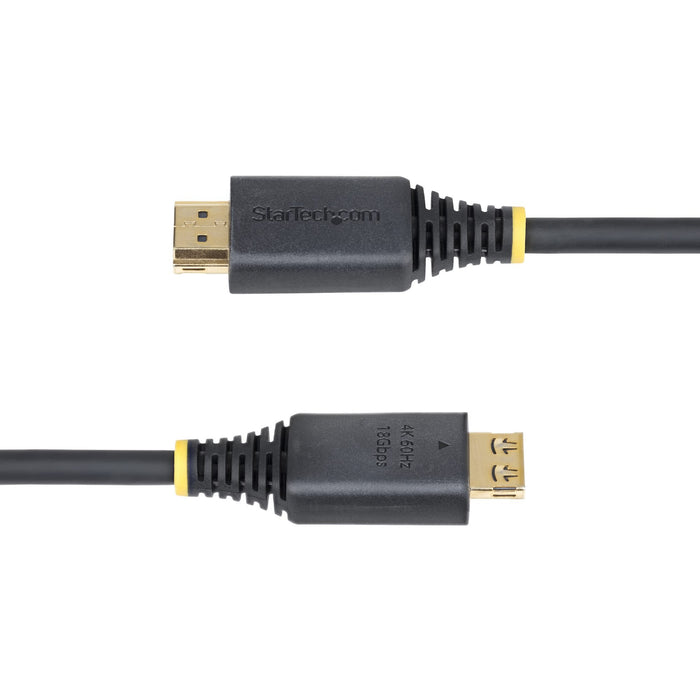 EAN 65030925396 - StarTech.com HDMI2-CABLE-GRIP-50C cable HDMI 0,5 m HDMI tipo A (Estándar) Negro imagen 4