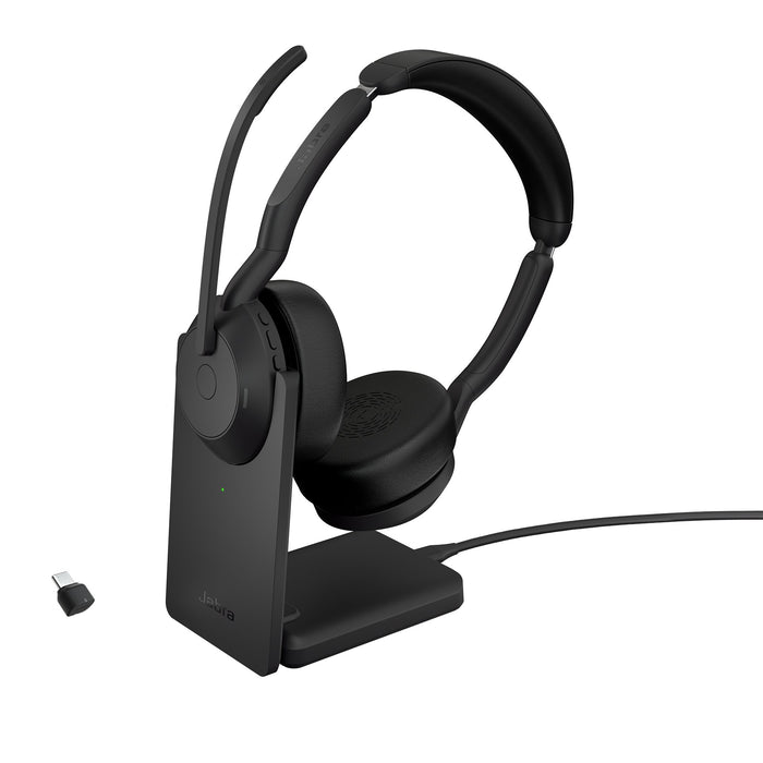 EAN 5706991027532 - Jabra Evolve2 55 Auriculares Inalámbrico y alámbrico Diadema Oficina/Centro de llamadas Bluetooth Base de imagen 1