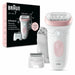 EAN 7500435225120 - Braun Silk-épil 7 7-030 40 pinzas Rosa, Blanco imagen 1
