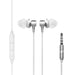 EAN 8432426457229 - Energy Sistem Metallized Auriculares Alámbrico Dentro de oído Llamadas/Música Plata, Blanco imagen 4